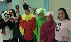 Students in Costume